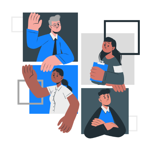 Teacher teaching image